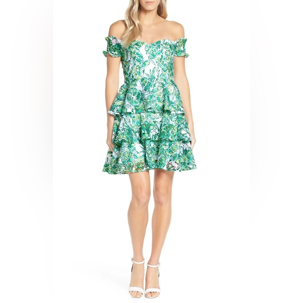 Lilly Pulitzer Cecile Dress Flamingle